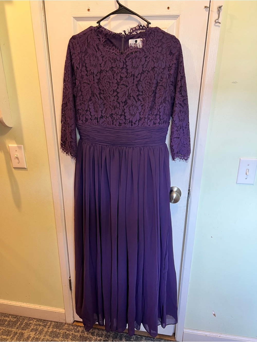 Dainty Jewells Lace and Chiffon Dress